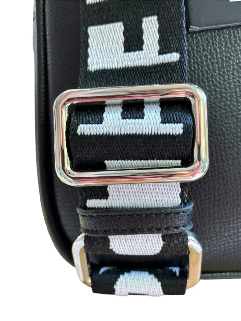 NWT Karl Lagerfeld Paris Varsity Patch Mini Backpack Black Red‎